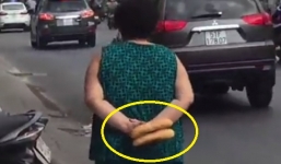 'Người giàu' tham chiếc bánh mì trong tủ bánh từ thiện