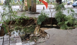 Xuất hiện 'hố tử thần' tại Thanh Hóa