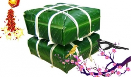 Mẹo chọn bánh chưng ngon, đẹp, đơn giản thắp hương ngày Tết