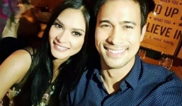 Xôn xao tin Hoa hậu Hoàn vũ 2015 hẹn hò cùng nam diễn viên điển trai