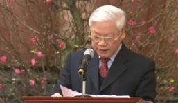 Tổng Bí thư Nguyễn Phú Trọng chúc Tết Nguyên đán Bính Thân 2016