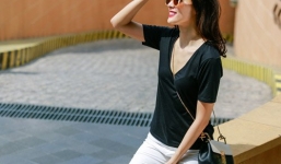 Hạ Vi đón Tết cùng Cường Đô la tại Sài Gòn