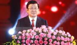 Chủ tịch nước Trương Tấn Sang chúc Tết Bính Thân 2016