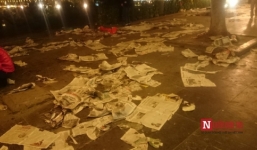 Hà Nội nhếch nhác, xấu xí sau đêm giao thừa 2016