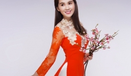 Mê mẩn với Ngọc Trinh, Linh Chi trong áo dài xuân