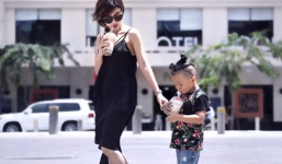 Gặp mẹ mang thai 23 tuần vẫn đẹp như gái còn son