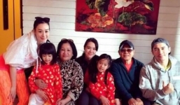 Sao 'Thiên long bát bộ' đưa gia đình về Việt Nam đón Tết