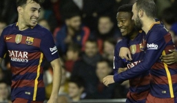 Thiếu M-N-S, Barca bị cầm hòa Valencia ở lượt về Cúp Nhà vua