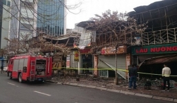 Sáng mùng 4 Tết, 6 căn nhà tại Hà Nội bị thiêu rụi