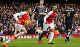 Tổng hợp trận đấu Arsenal 2-1 Leicester City: Người hùng Welbeck