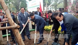 Tân Bí thư Hà Nội dự Lễ xuống đồng và Tết trồng cây