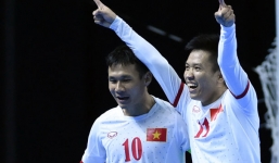 Thắng 8-1 Tajikistan, ĐT Futsal Việt Nam giành vé vào tứ kết sớm