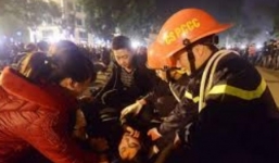 Người nằm la liệt, ngất xỉu trên núi Bà Đen