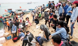 1.000 người bị mắc kẹt ở đảo Lý Sơn