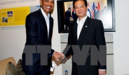 Thủ tướng Nguyễn Tấn Dũng hội kiến Tổng thống Mỹ Obama