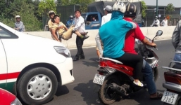 CSGT bị tông gãy chân: 'Người lái xe và chiến sĩ gặp nạn đều có lỗi'