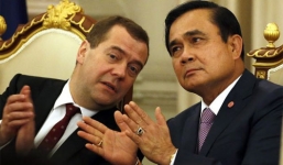 Mỹ e ngại vì Thái Lan ngày càng xích lại gần Nga