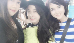 Ba chị em gái xinh như hoa nhà Nhã Phương