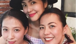 Facebook sao Việt: Tăng Thanh Hà hội ngộ cùng bà xã Phạm Anh Khoa