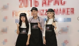 Em chồng Hà Tăng thi làm bánh với 2 hotgirl Việt