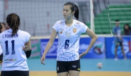 Nữ VĐV bóng chuyền cao nhất VN gây ấn tượng mạnh ở đội bóng Thái Lan