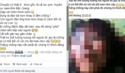 Phẫn nộ chồng bạo hành, đánh đập vợ dã man ở Bắc Giang
