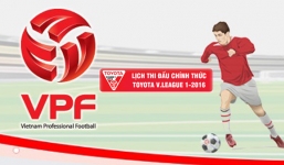  Kết quả, Bảng xếp hạng vòng 2 V League 2016: Hải Phòng lên ngôi đầu bảng