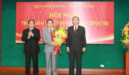 Bộ Chính trị bổ nhiệm Trưởng Ban Nội chính Trung ương