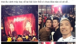 Hồ Ngọc Hà rạng rỡ tại Singapore xem ca nhạc giữa 'bão scandal'