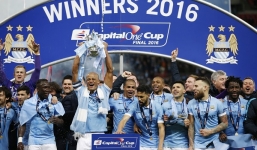 Đánh bại Liverpool trên chấm 11m, Man City vô địch Cúp Cup Liên đoàn Anh