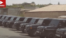 Choáng với dàn siêu xe trong đám cưới của đại gia Armenia