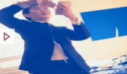 Clip con nhà giàu rải tiền theo nền nhạc gây tranh cãi