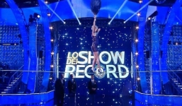 Xác lập kỷ lục Guinness: đi trên dây bằng giày cao gót 12cm