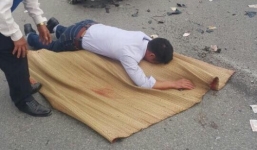  Tai nạn giao thông: Thoi thóp thở sau 30 phút đắp chiếu, thắp nhang