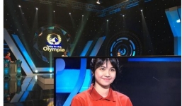 Chân dung nữ sinh xinh đẹp làm 'náo loạn' Đường lên đỉnh Olympia