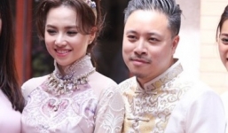 Victor Vũ tung clip cô dâu Đinh Ngọc Diệp đẹp lộng lẫy 