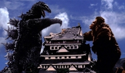 Cuộc đối đầu của King Kong với quái vật Godzilla 54 năm trước