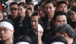 Hà Hồ bị ném đá khi mỉm cười trong tang lễ nhạc sĩ Lương Minh