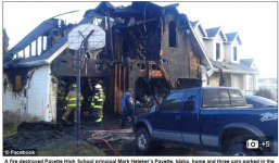 Mỹ: Học sinh phóng hỏa đốt nhà hiệu trưởng sau khi bị đình chỉ học