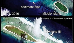 Trung Quốc ngang nhiên bồi đắp Hoàng Sa