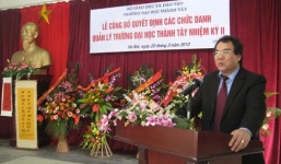 Hiệu trưởng ĐH Thành Tây, Tiến sĩ Đinh Ngọc Hiện: “Tôi bảo thằng…chỉ xuống Tổng biên tập báo ông đấy