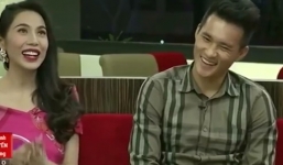 Thủy Tiên công khai 'bóc mẽ' Công Vinh trên truyền hình