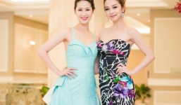 Dương Thùy Linh đọ sắc bên Jennifer Phạm tại sự kiện