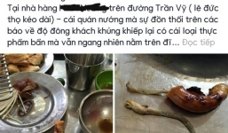 Vụ sinh vật lạ bò ra từ đĩa lòng: chủ nhà hàng lên tiếng