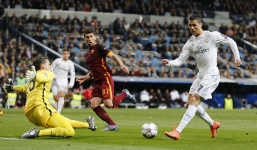 Video: Pha bỏ lỡ 'không thể tin nổi' của Ronaldo trong trận gặp Roma