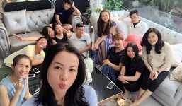 Vợ cũ đại gia Đức An về nước tụ tập bạn bè trước khi kết hôn