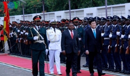 Chủ tịch nước hội đàm với Tổng thống Mozambique
