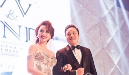 Cận cảnh không gian tiệc cưới lãng mạn của Đinh Ngọc Diệp - Victor Vũ