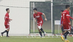 Video: Buổi tập chiến thuật của ĐT Việt Nam trước trận gặp Hà Nội T&T