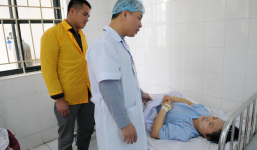 Mổ cấp cứu tại nhà cứu sống bệnh nhân vỡ thai ngoài tử cung